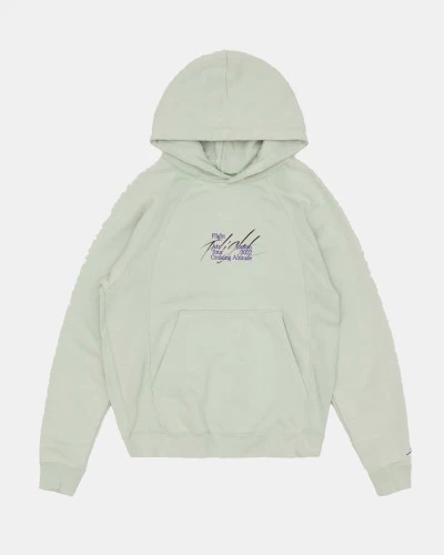Jordan Flight Heritage Hoodie Seafoam